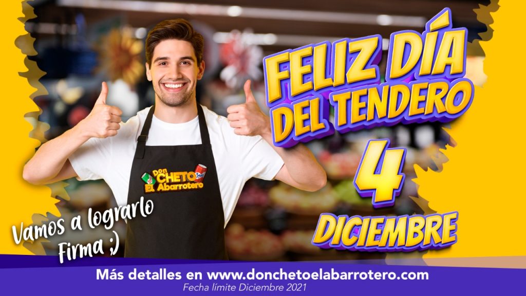 4 de Diciembre es el Día del Tendero en México Don Cheto el Abarrotero